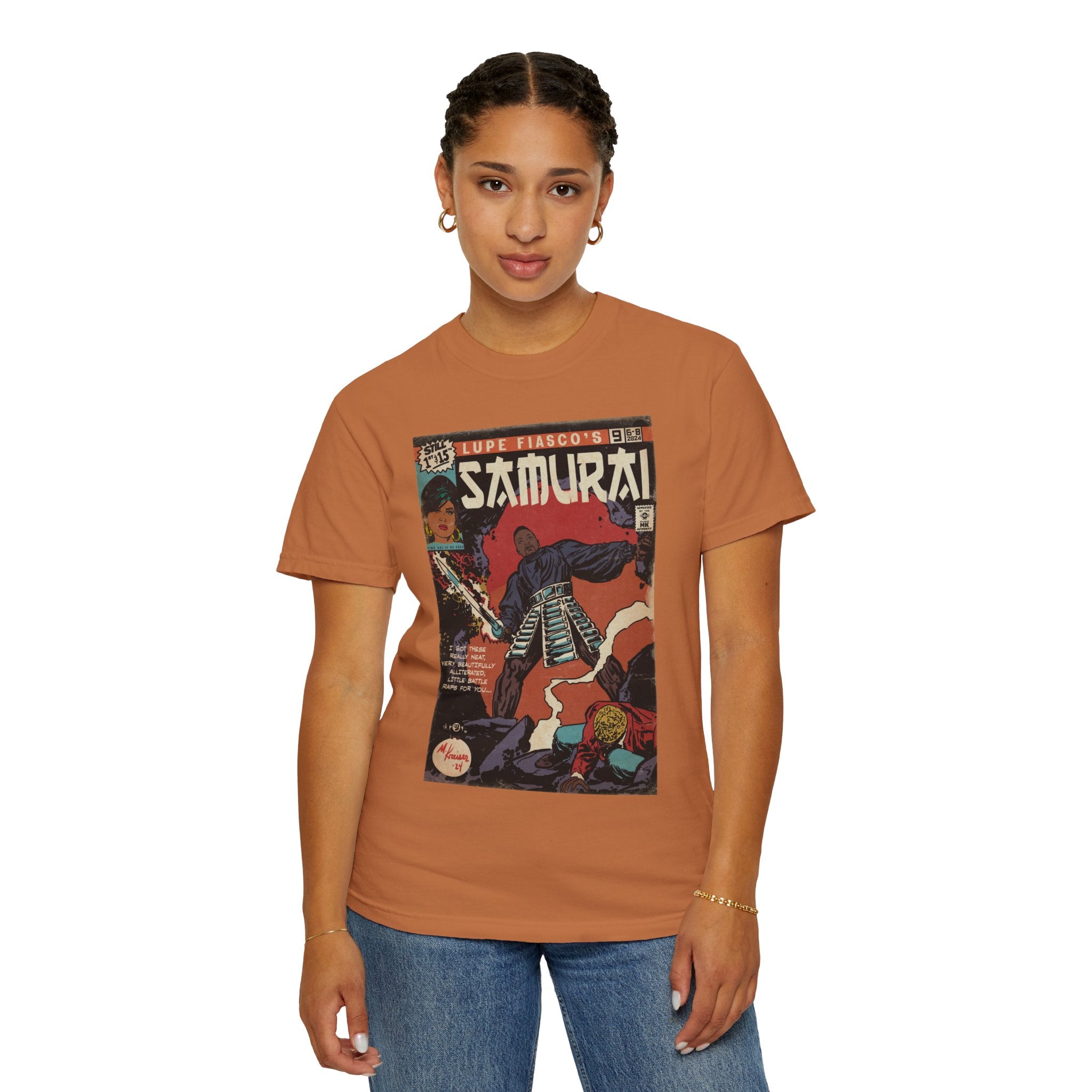 Samurai - Unisex Comfort Colors T-shirt