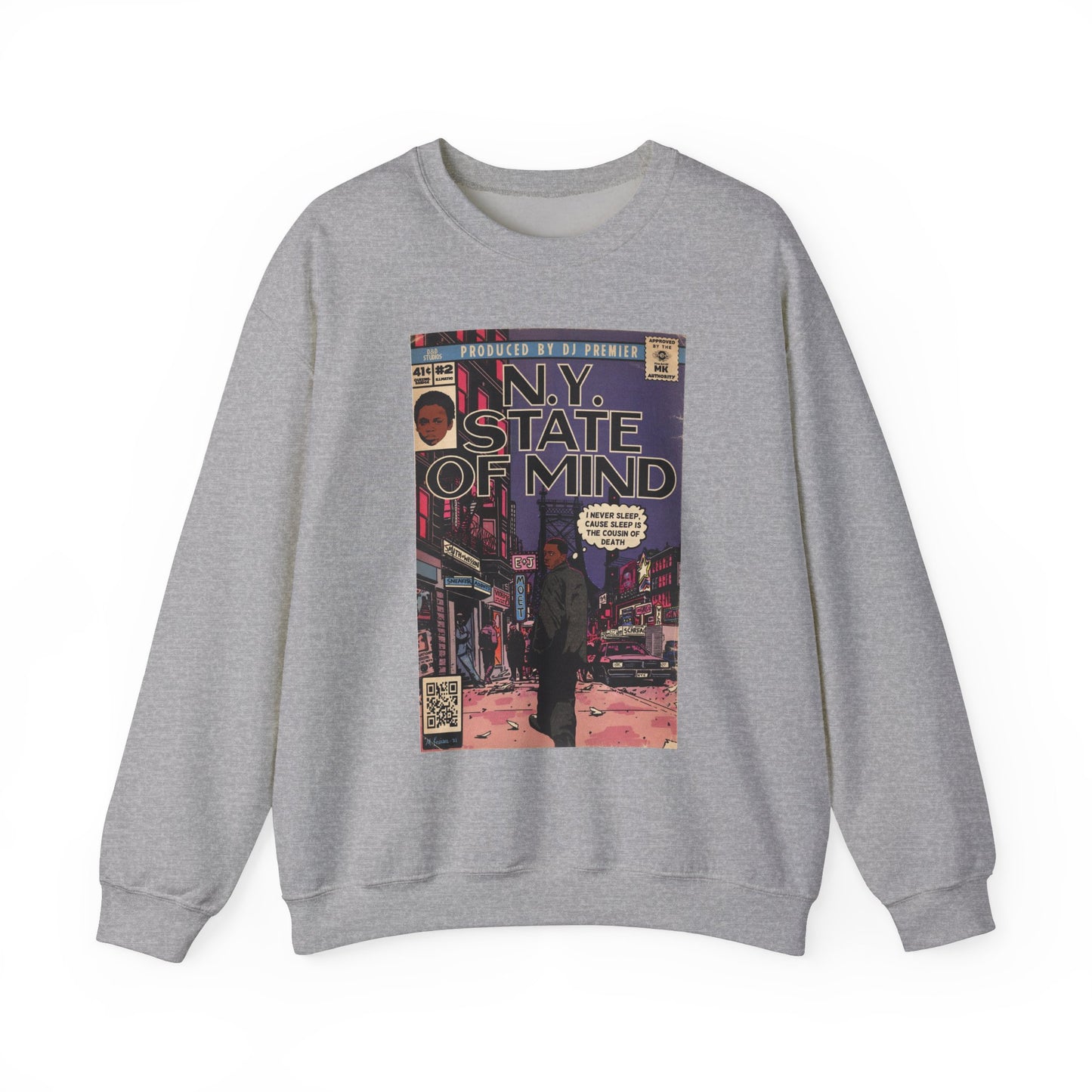 Nas - NY State of Mind - Unisex Heavy Blend™ Crewneck Sweatshirt