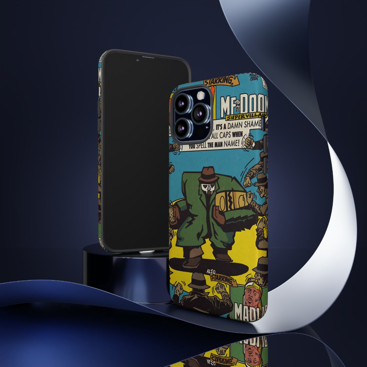 MF DOOM - All Caps - Tough Phone Cases