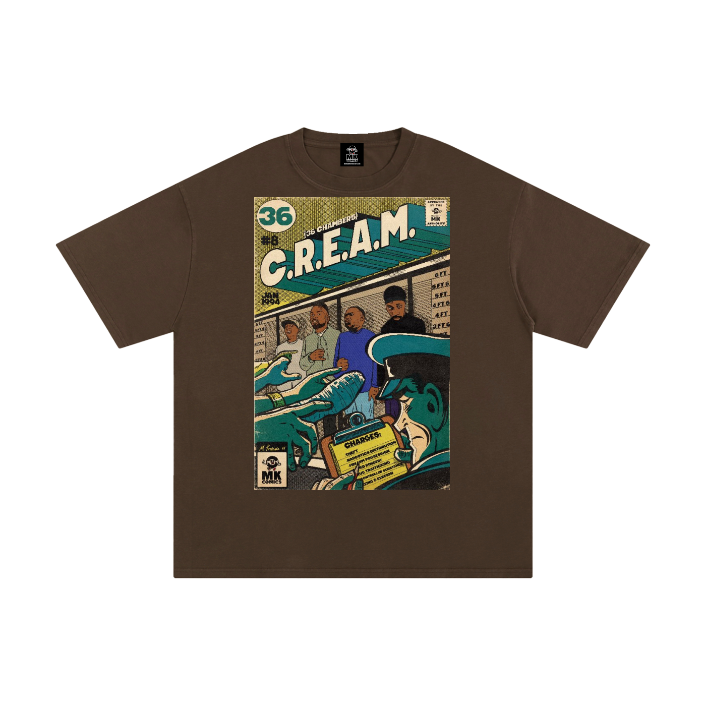C.R.E.A.M - MK Classics - Unisex Pure Cotton T-Shirt