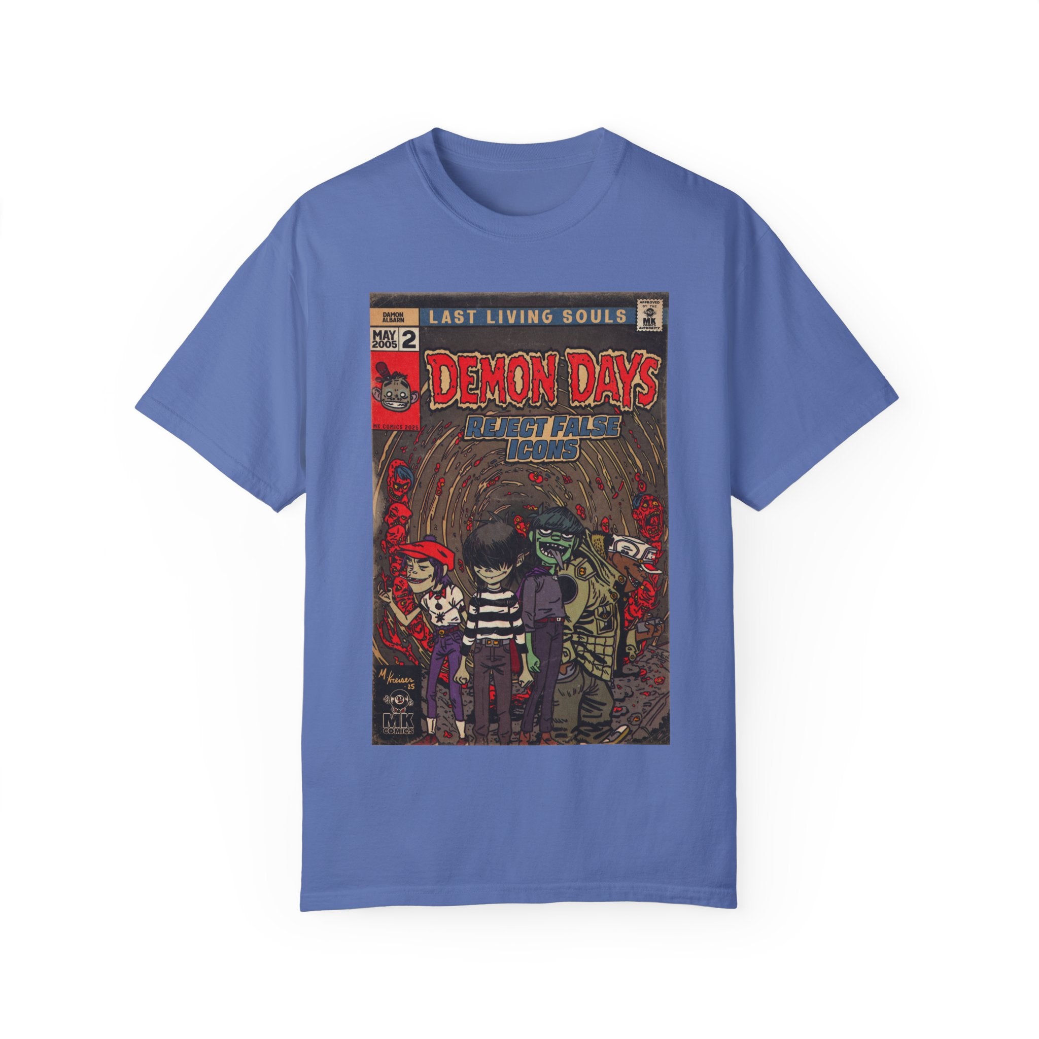 Demon Days - Unisex Garment-Dyed T-shirt
