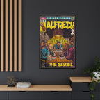 Alfredo 2 - Matte Canvas, Framed (Multi-color)