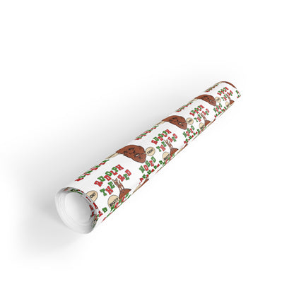 Rudolph - Christmas- Gift Wrapping Paper Rolls, 1pc
