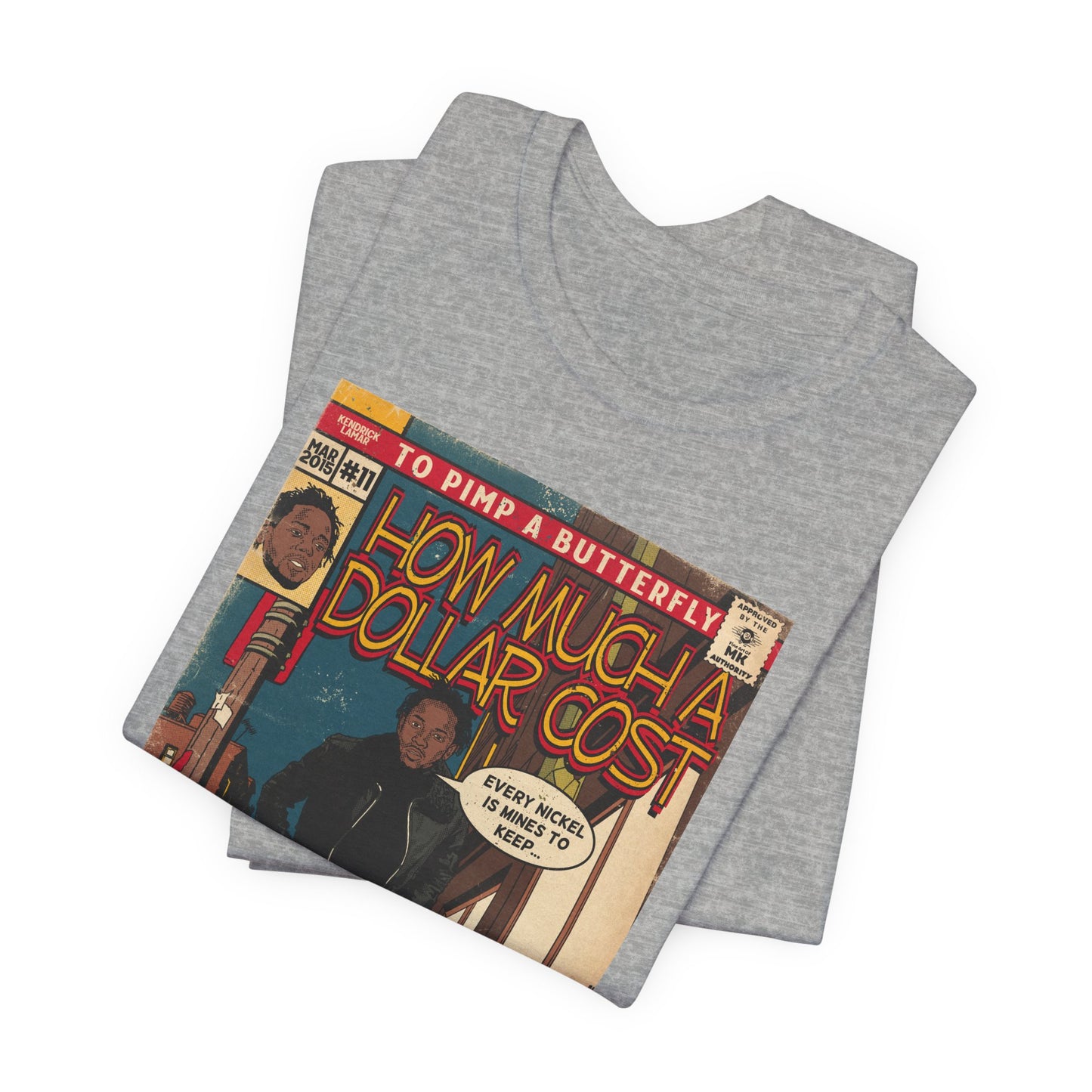 Kendrick Lamar - How Much A Dollar Cost - Unisex Jersey Short Sleeve Tee