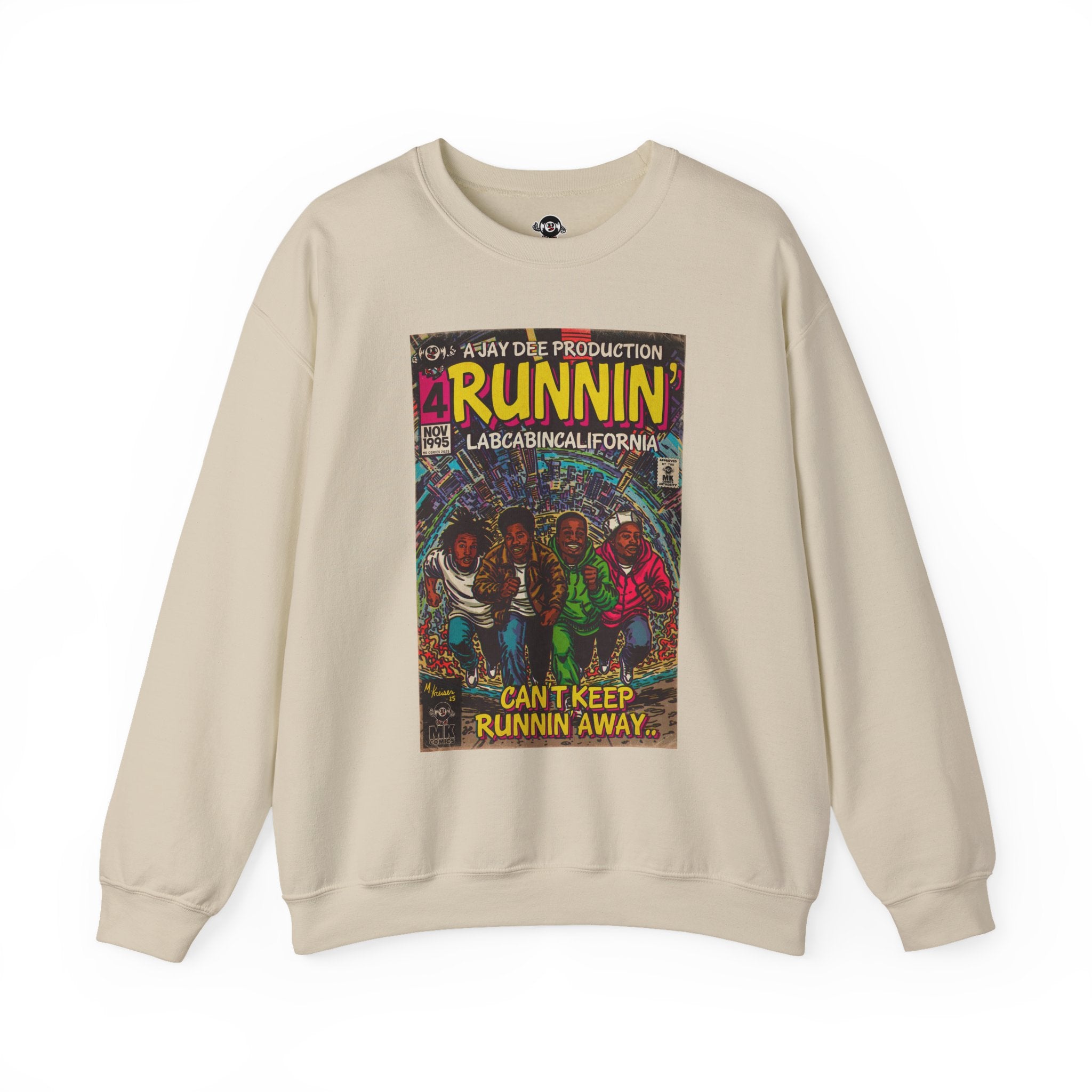 Runnin' - Unisex Heavy Blend™ Crewneck Sweatshirt