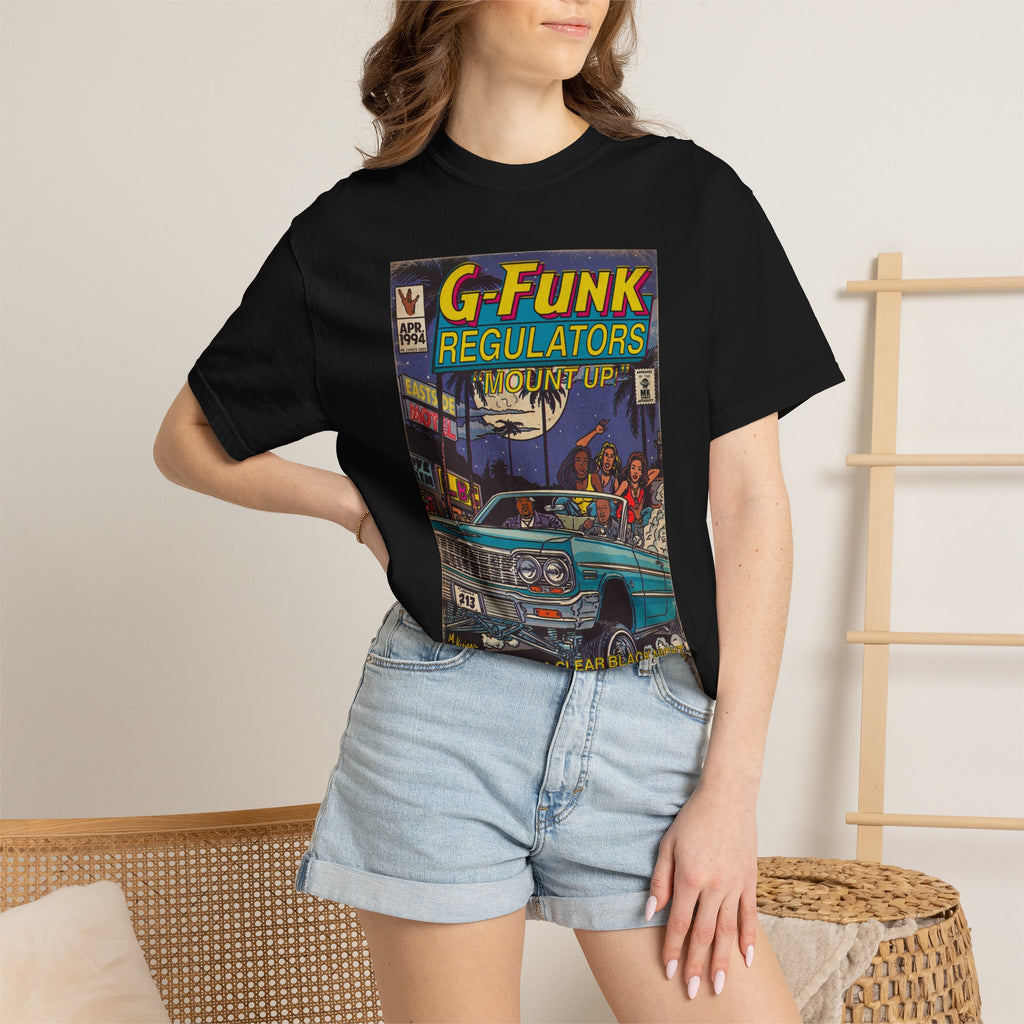 Regulate - Unisex Comfort Colors 1717 Garment-Dyed Heavyweight Crew Neck T-shirt