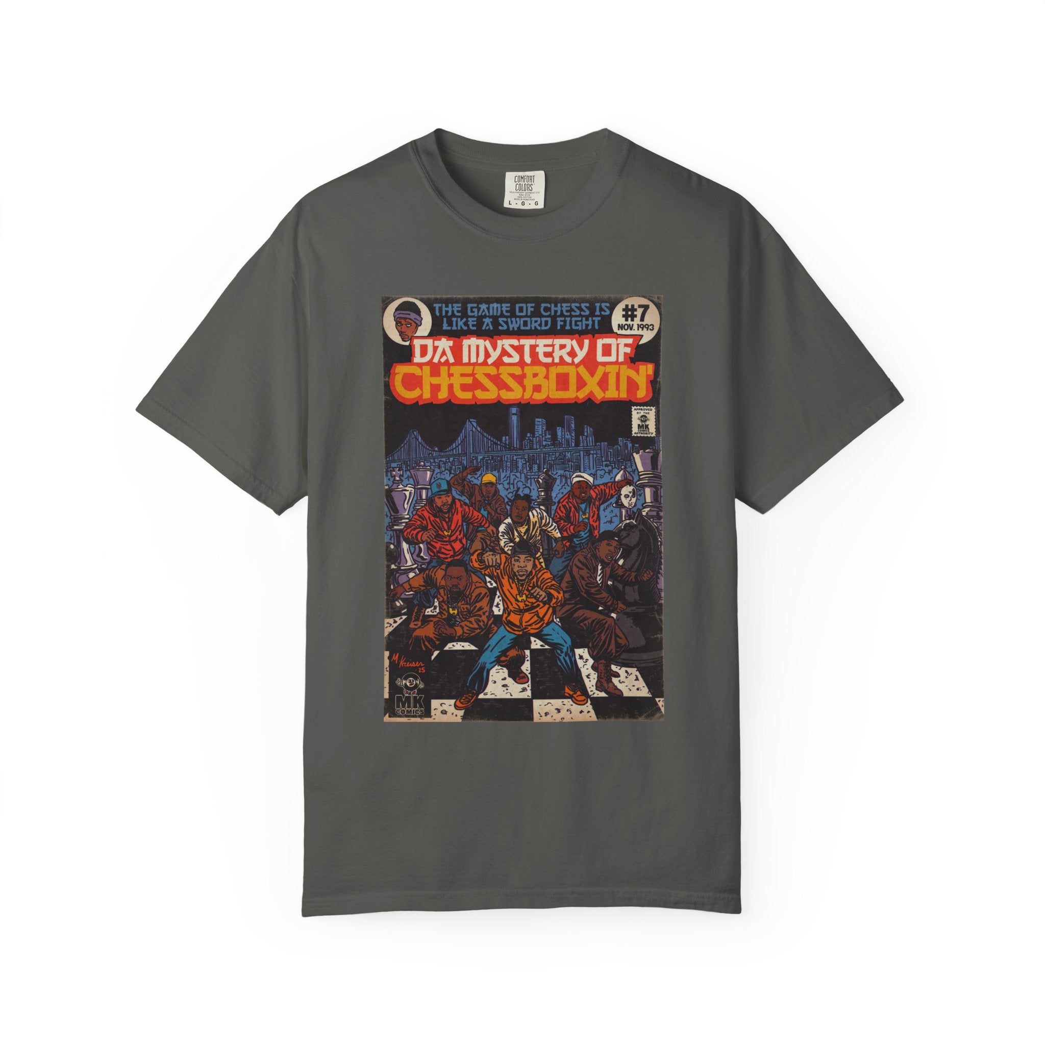 Da Mystery of Chessboxin - Unisex Comfort Colors T-shirt | Hip Hop Graphic Cotton Oversized Streetwear Tee