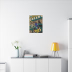 C.R.E.A.M - Matte Canvas, Stretched, 0.75" (Multi-Size)