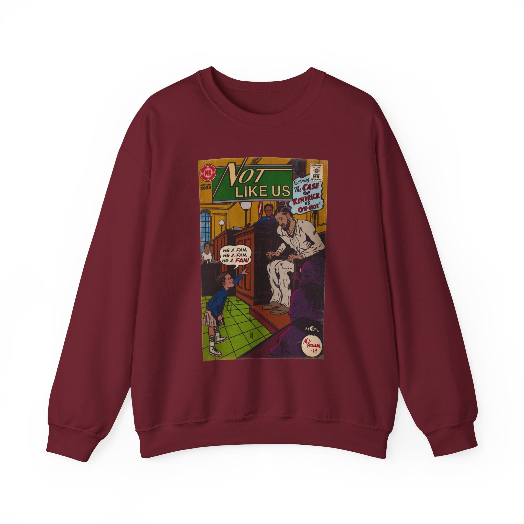 Not Like Us - Unisex Heavy Blend™ Crewneck Sweatshirt