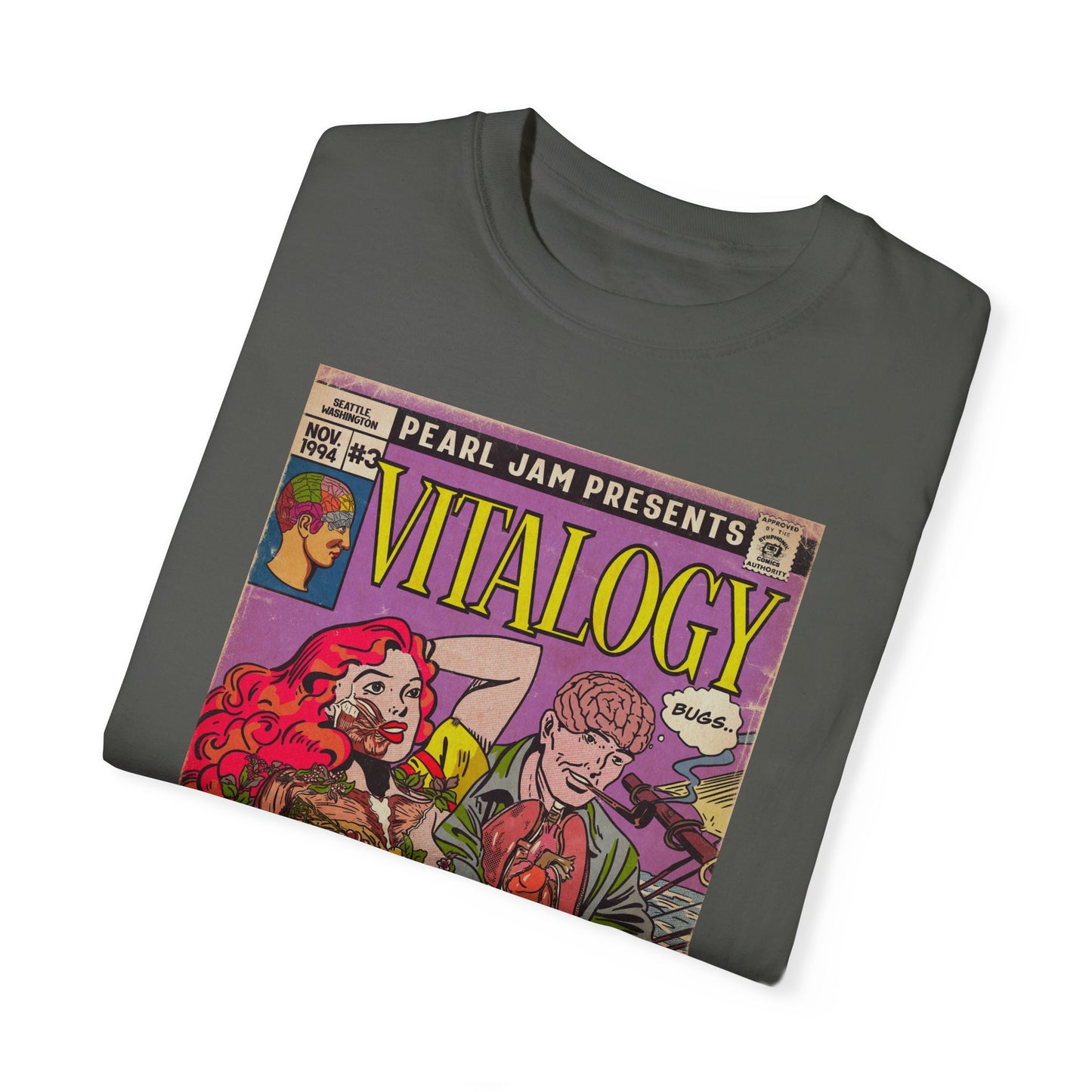 Pearl Jam - Vitalogy - Unisex Comfort Colors T-shirt