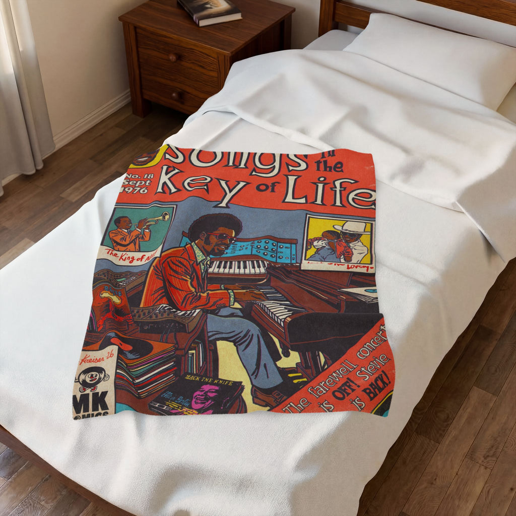 Songs in the Key of Life - Velveteen Plush Blanket