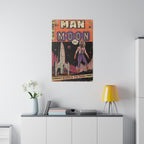 Man On The Moon - Matte Canvas, Stretched, 0.75"