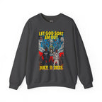 Let God Sort Em Out - Unisex Heavy Blend™ Crewneck Sweatshirt