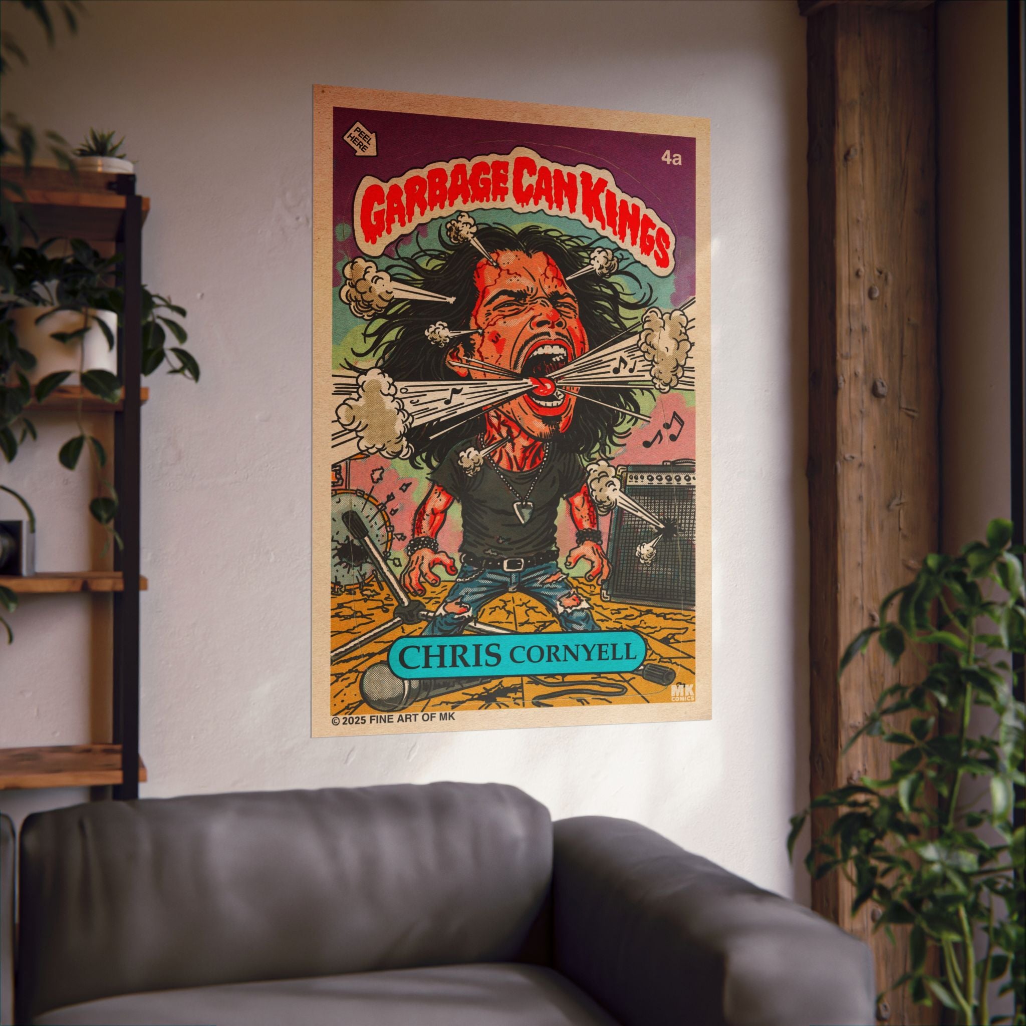 Chris Cornyell - Matte Vertical Posters