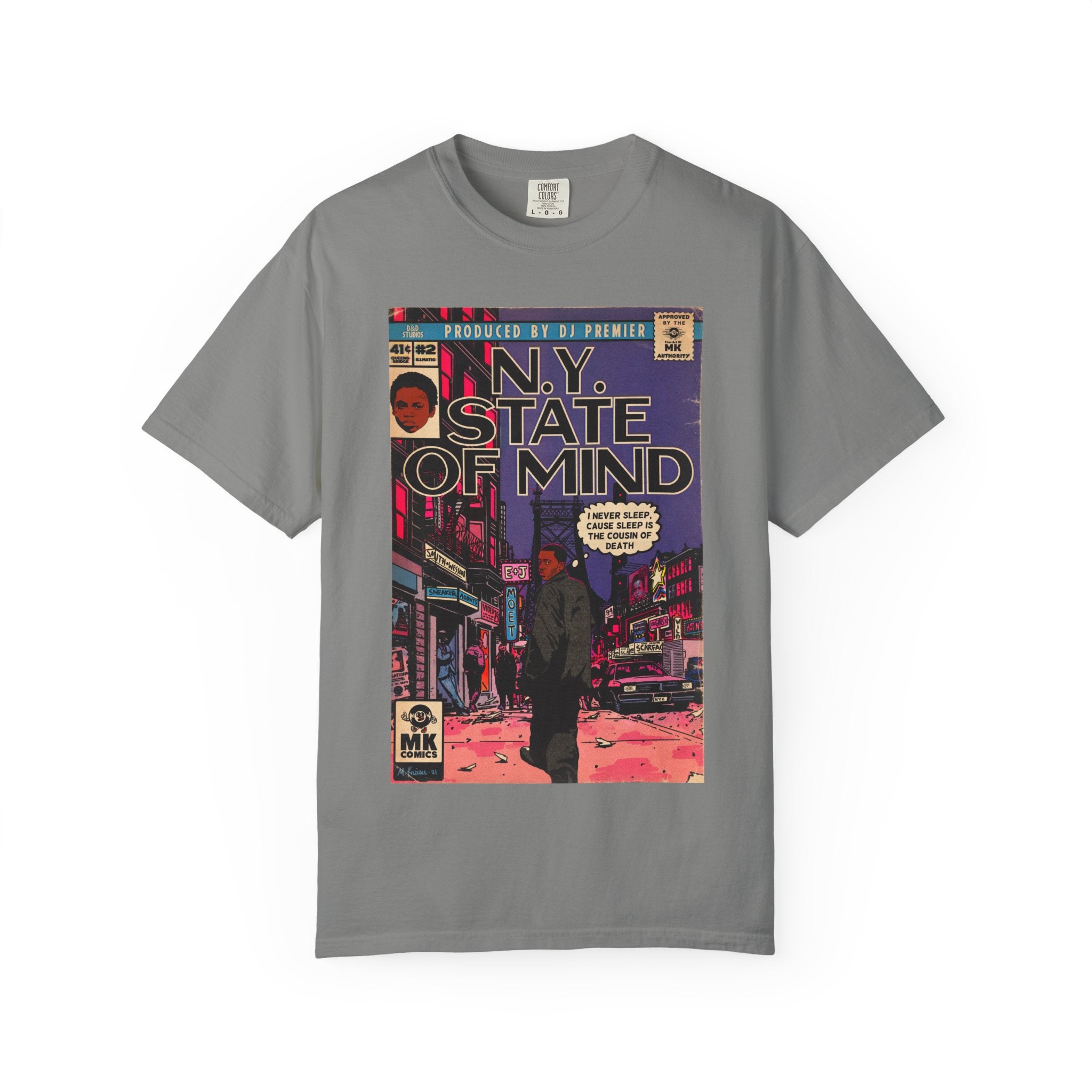NY State of Mind - Unisex Comfort Colors T-shirt