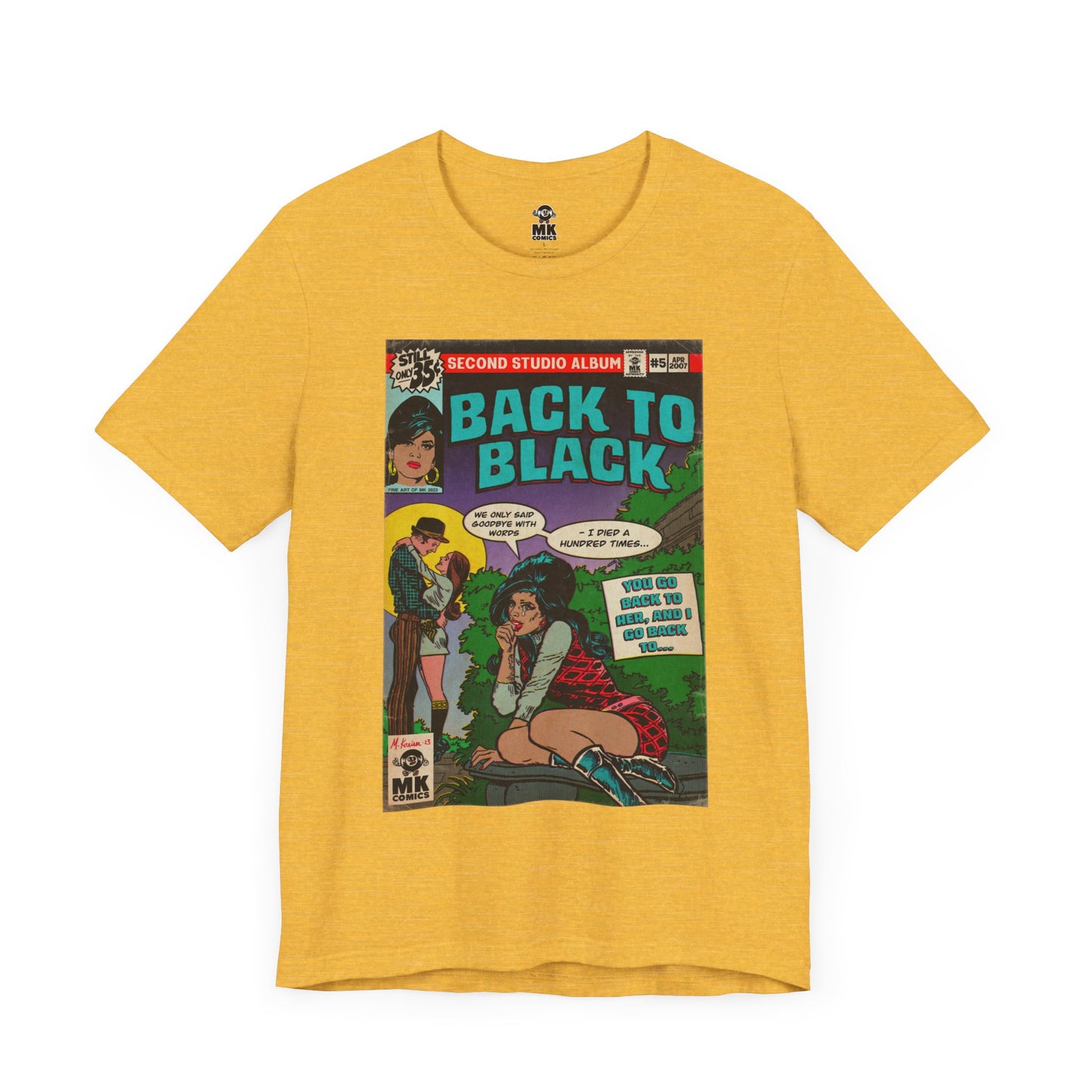 Back to Black - Unisex Jersey Short Sleeve Tee