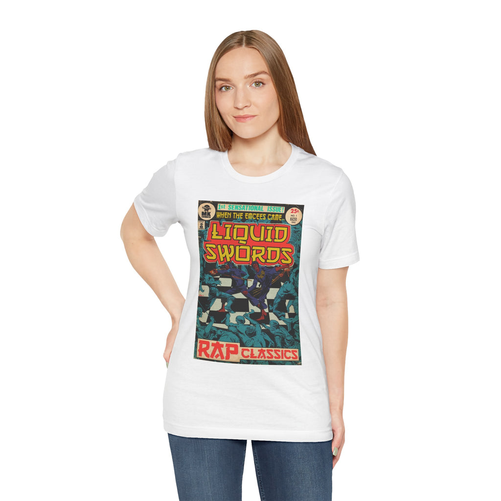 Liquid Swords - Unisex Jersey Short Sleeve Crew Neck T-Shirt - Hip Hop Graphic Tee
