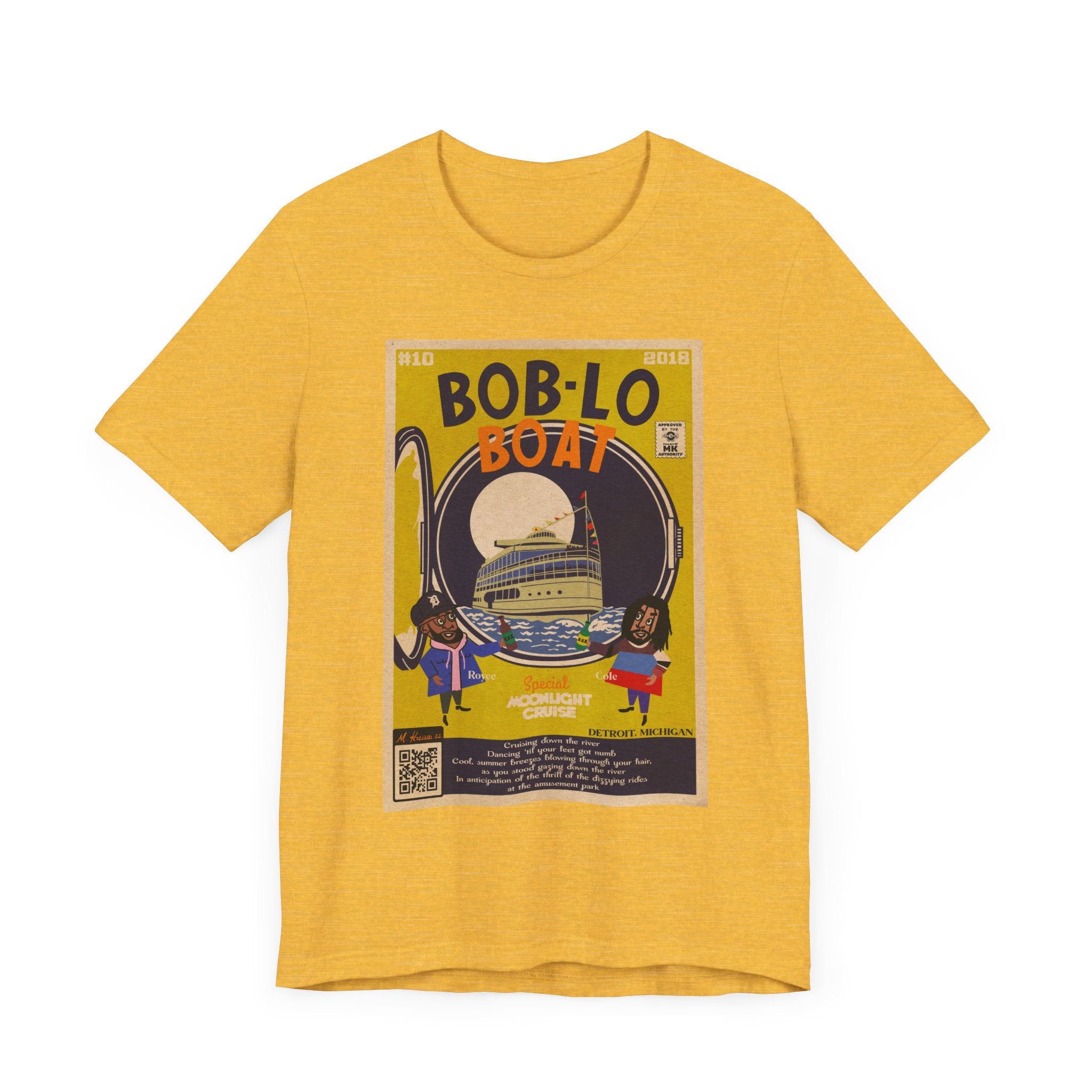 Boblo Boat - Unisex Jersey Short Sleeve Tee
