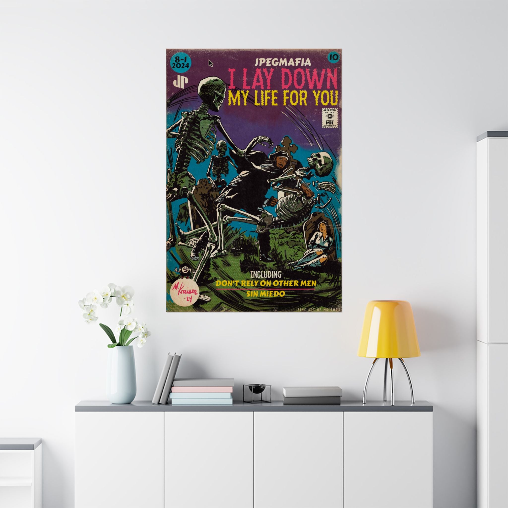 I Lay Down My Life For You - Matte Vertical Poster