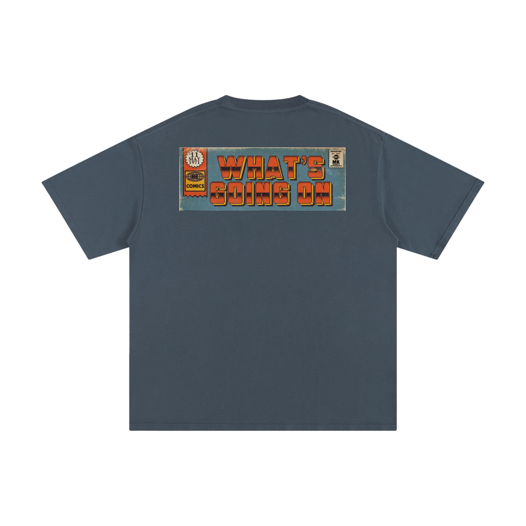 What's Going On - Unisex Pure Cotton T-Shirt