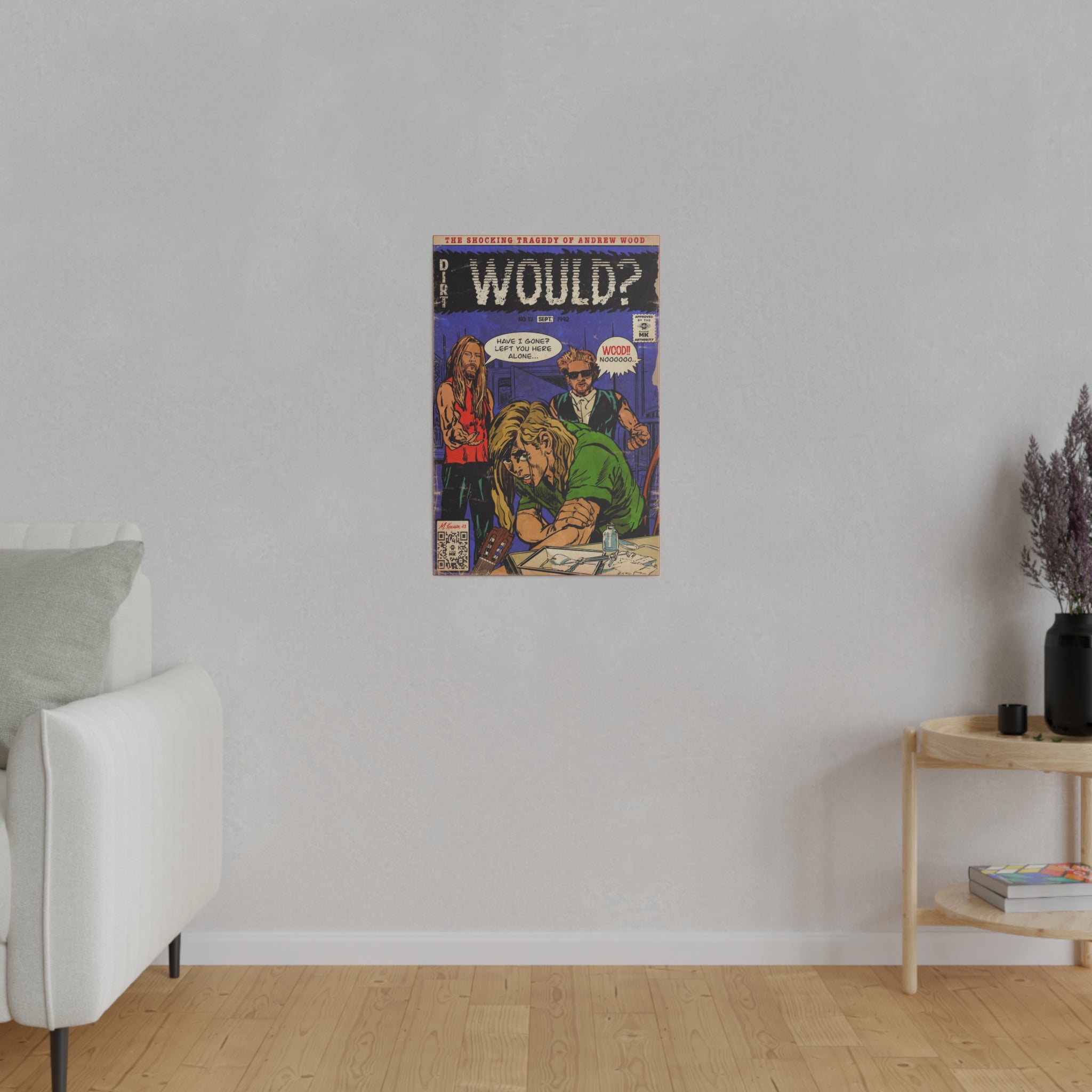 Would? - Matte Canvas, Stretched, 0.75"