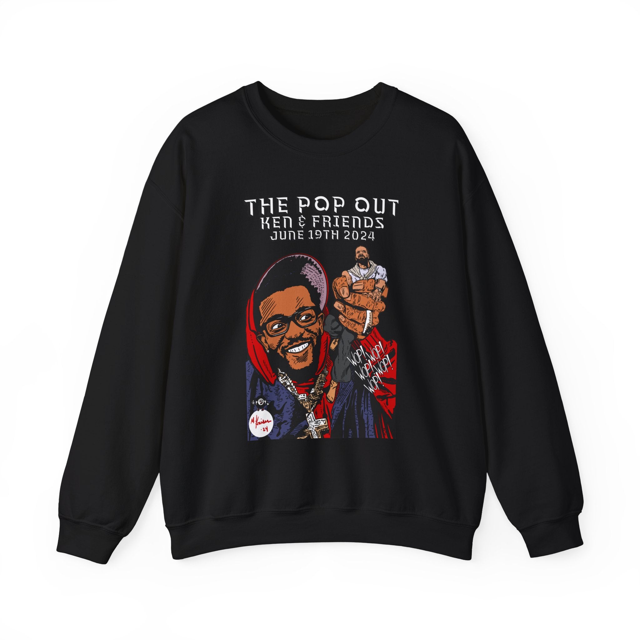 The Pop Out - Unisex Heavy Blend™ Crewneck Sweatshirt