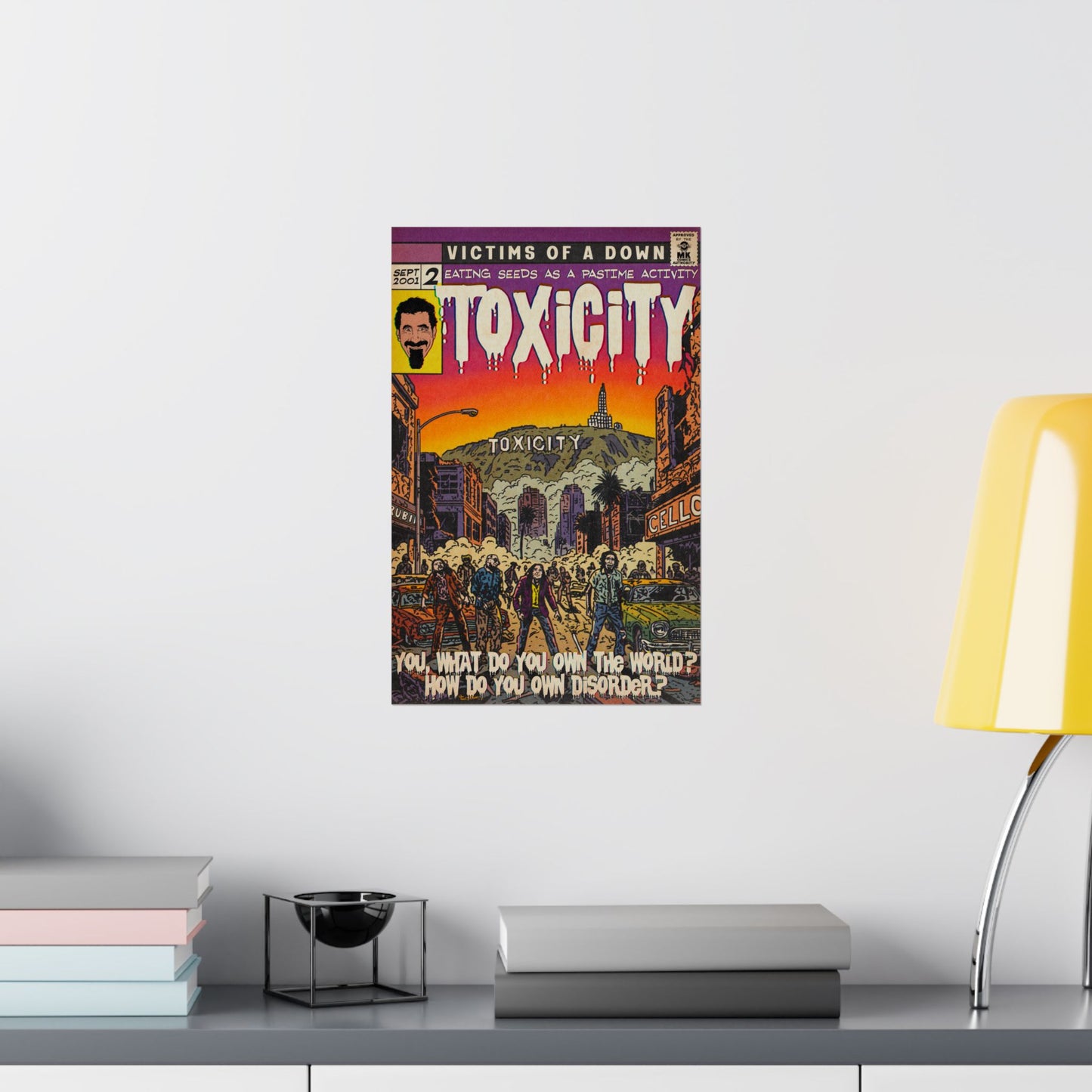 Toxicity - Matte Vertical Posters