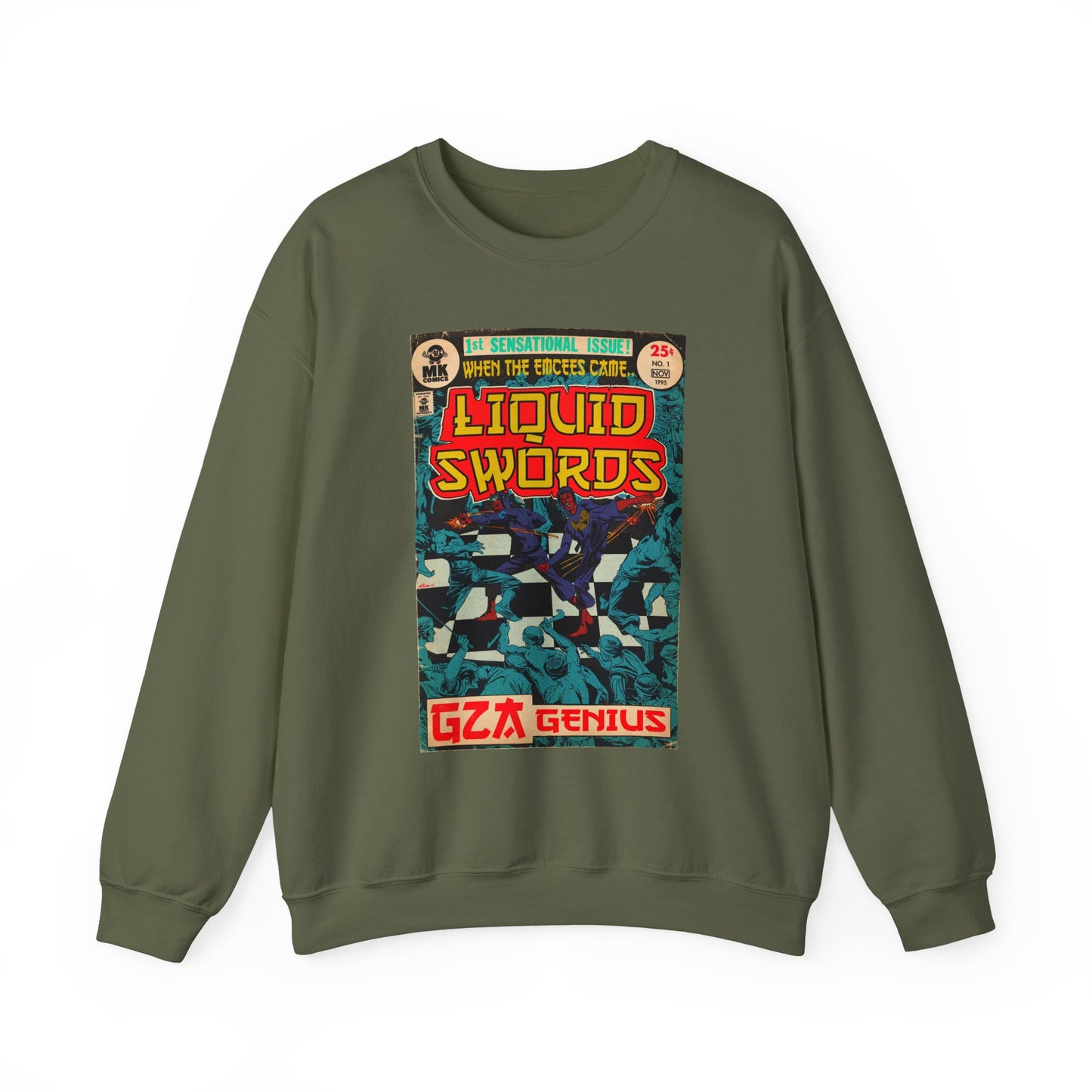 Liquid Swords - Unisex Heavy Blend™ Crewneck Sweatshirt