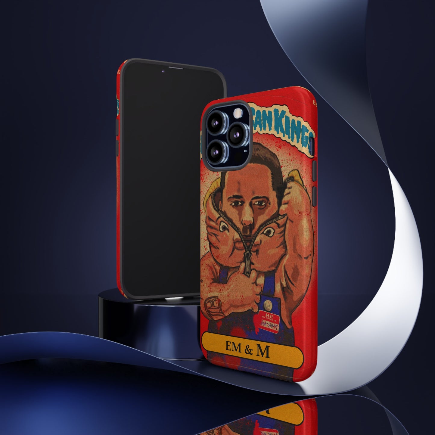 Em & M - Garbage Can Kings - Eminem - Tough Phone Cases