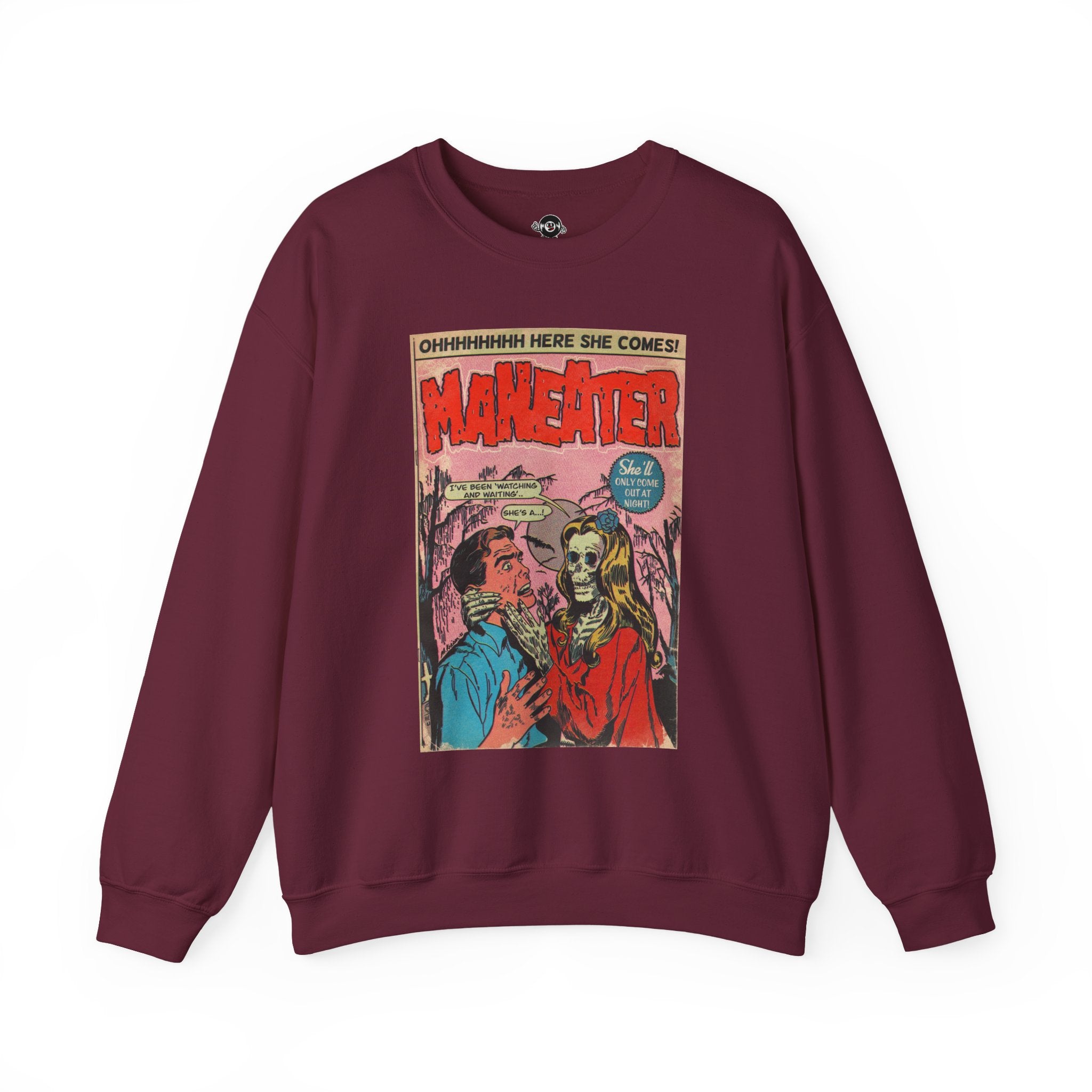 Maneater - Unisex Heavy Blend™ Crewneck Sweatshirt