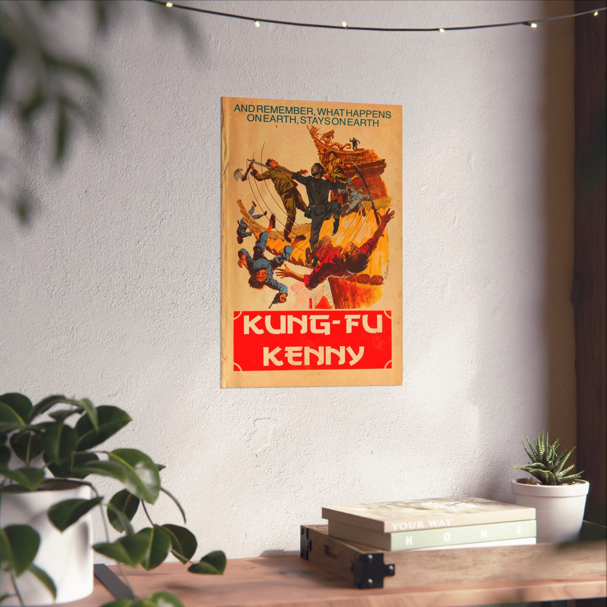 Kung Fu Kenny - Vertical Matte Posters