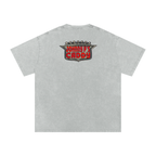 Johnny P's Caddy - Snow Washed Oversized Cotton T-Shirt