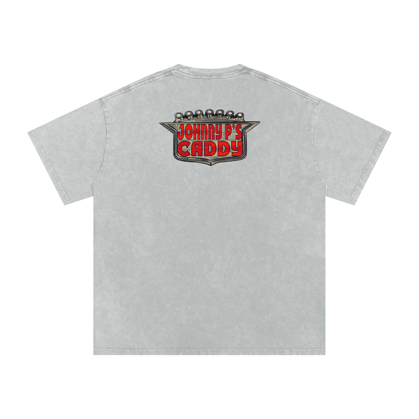Johnny P's Caddy - Snow Washed Oversized Cotton T-Shirt