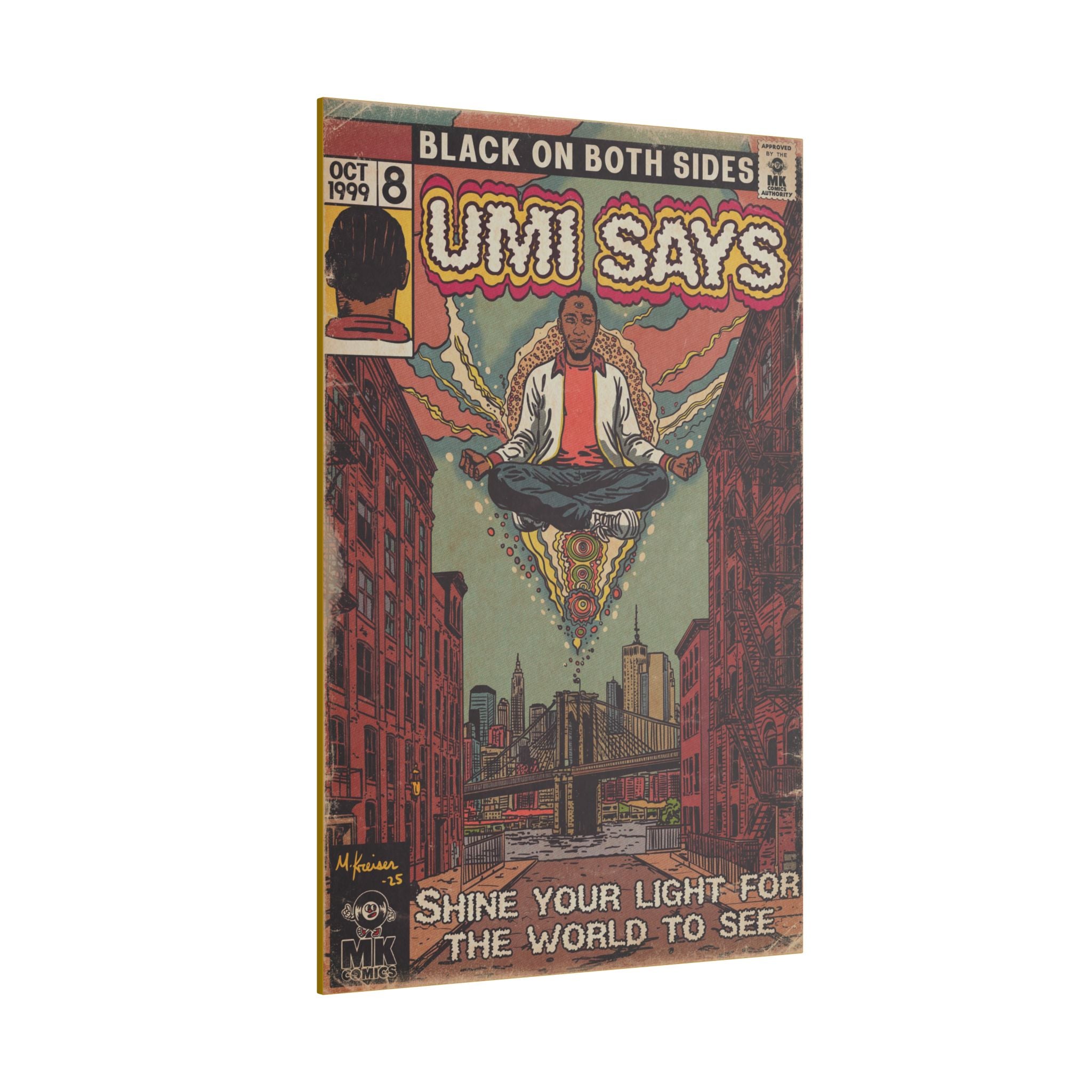 Mos - Umi Says - Matte Canvas, Stretched, 0.75" (Multi-Size)