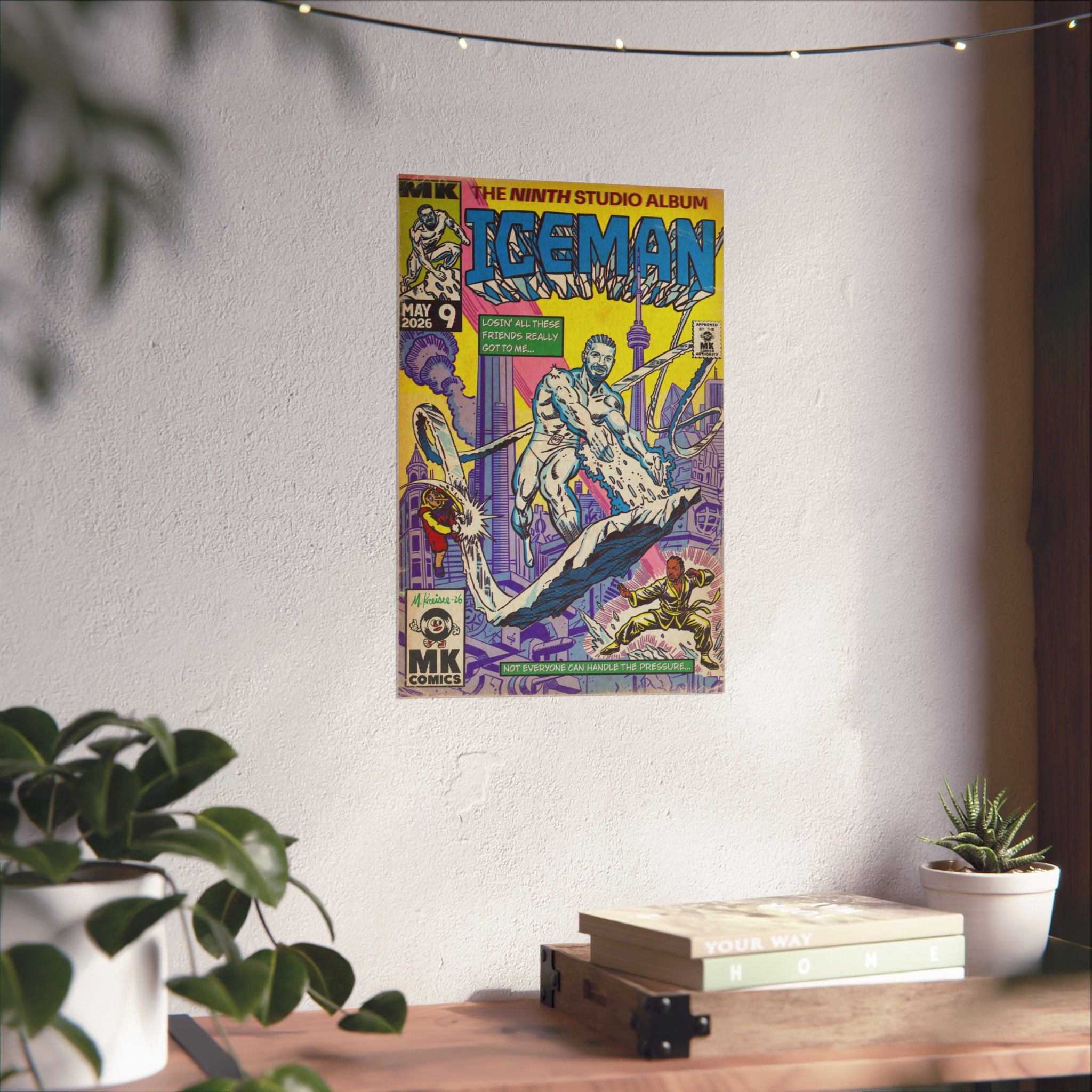 Iceman - Matte Vertical Posters