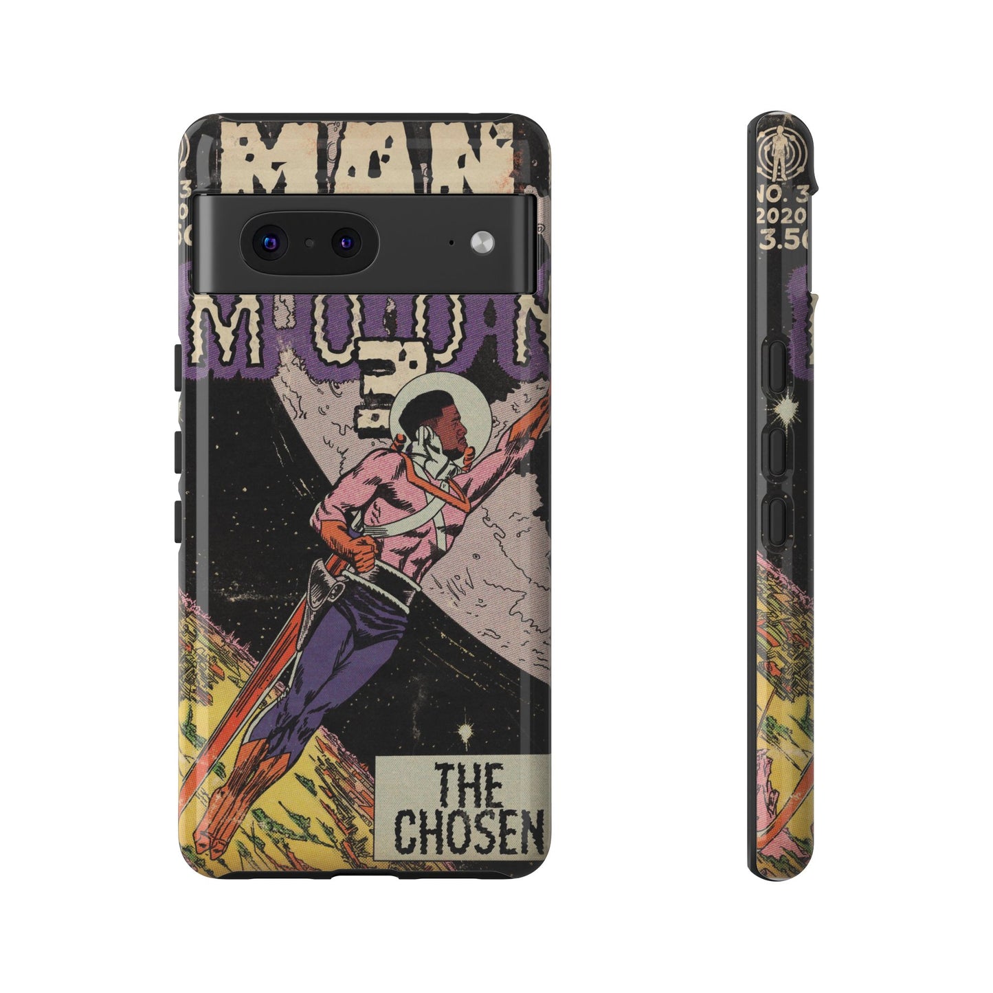 Man on the Moon 3 - Tough Phone Cases