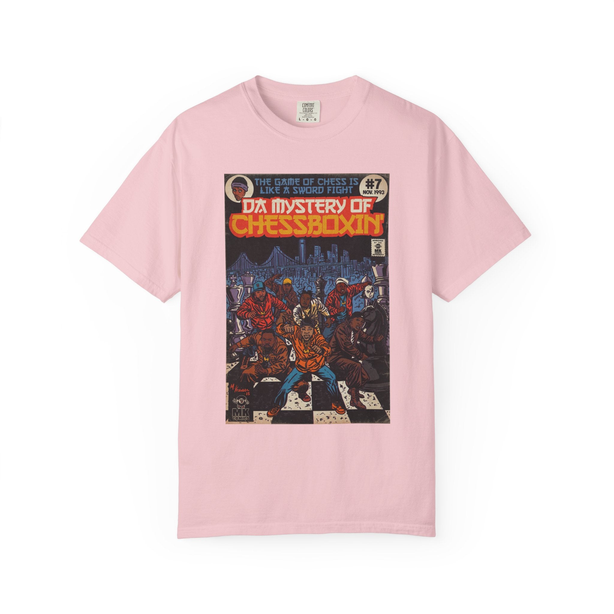 Da Mystery of Chessboxin - Unisex Comfort Colors T-shirt | Hip Hop Graphic Cotton Oversized Streetwear Tee