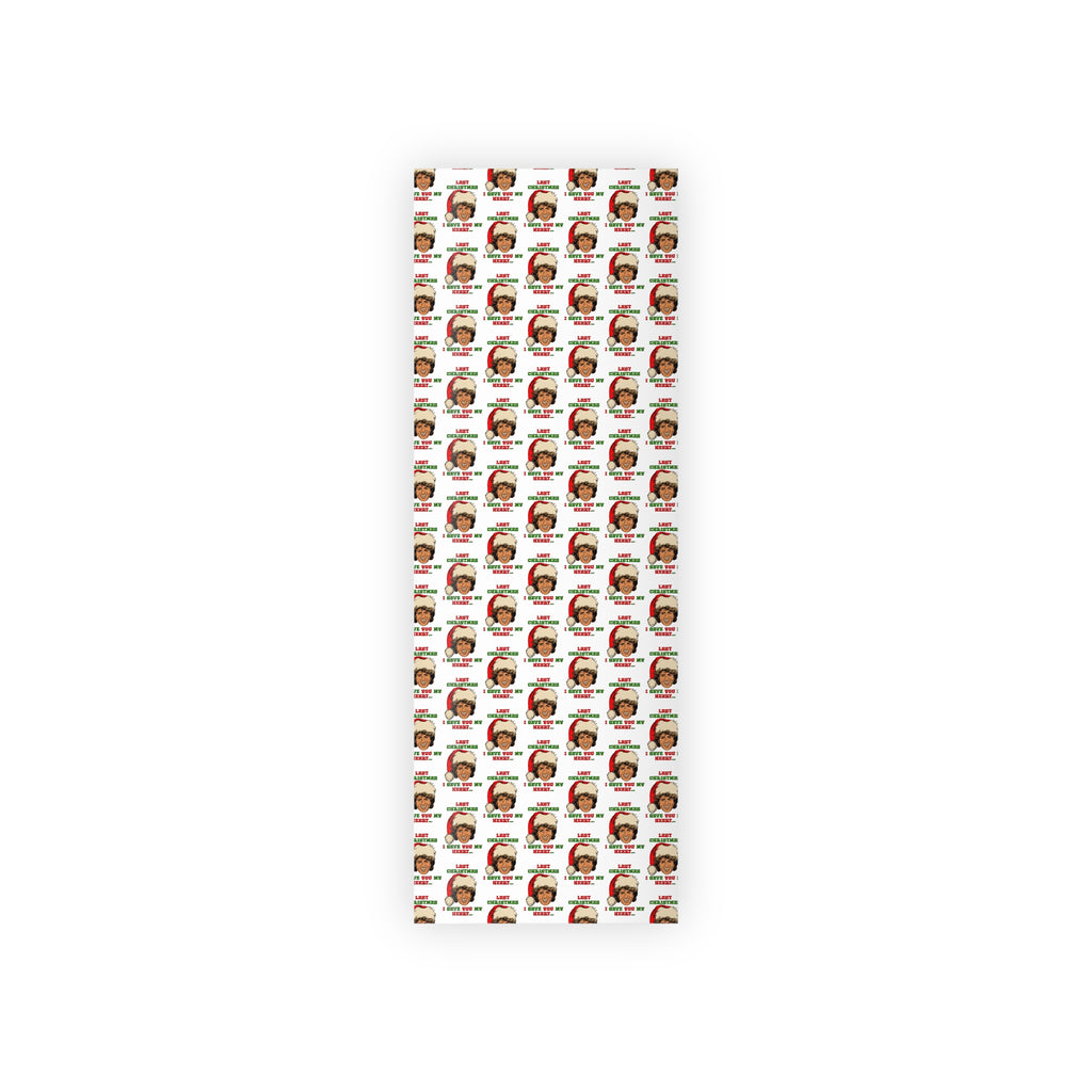 Last Christmas I Gave you my Heart - Gift Wrapping Paper Rolls, 1pc