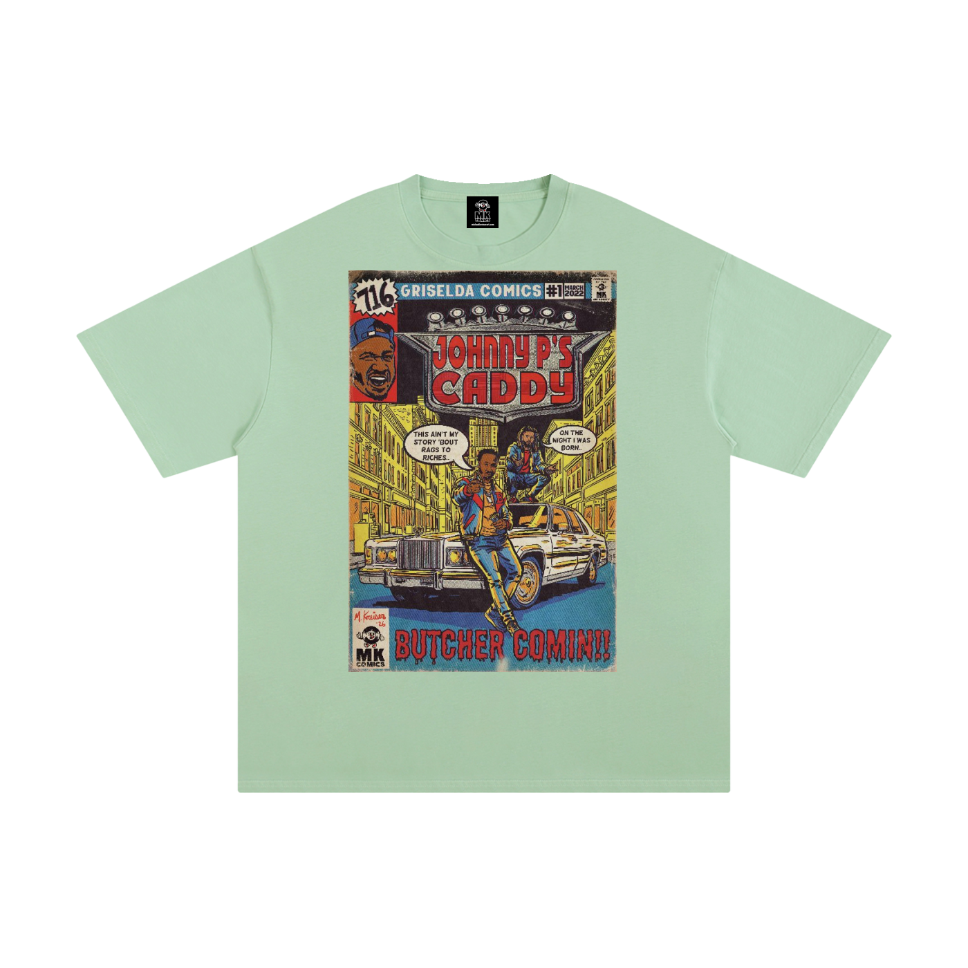 Johnny P's Caddy - Unisex Pure Cotton T-Shirt
