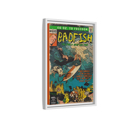 Badfish - Matte Canvas, Framed (Multi-color)