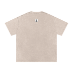Maneater - Snow Washed Oversized Cotton T-Shirt