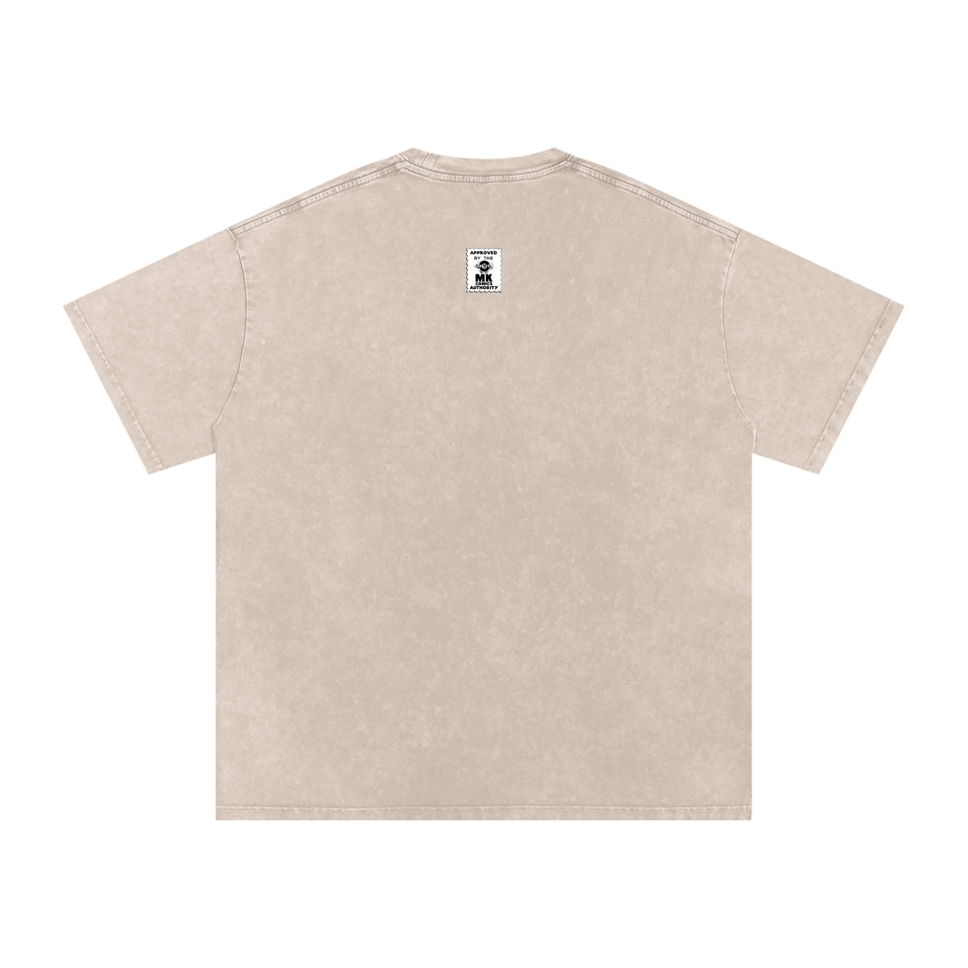 Maneater - Snow Washed Oversized Cotton T-Shirt