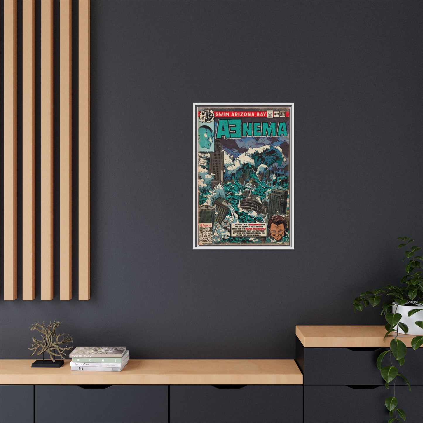 Tool - Aenema - Gallery Canvas Wraps, Vertical Frame