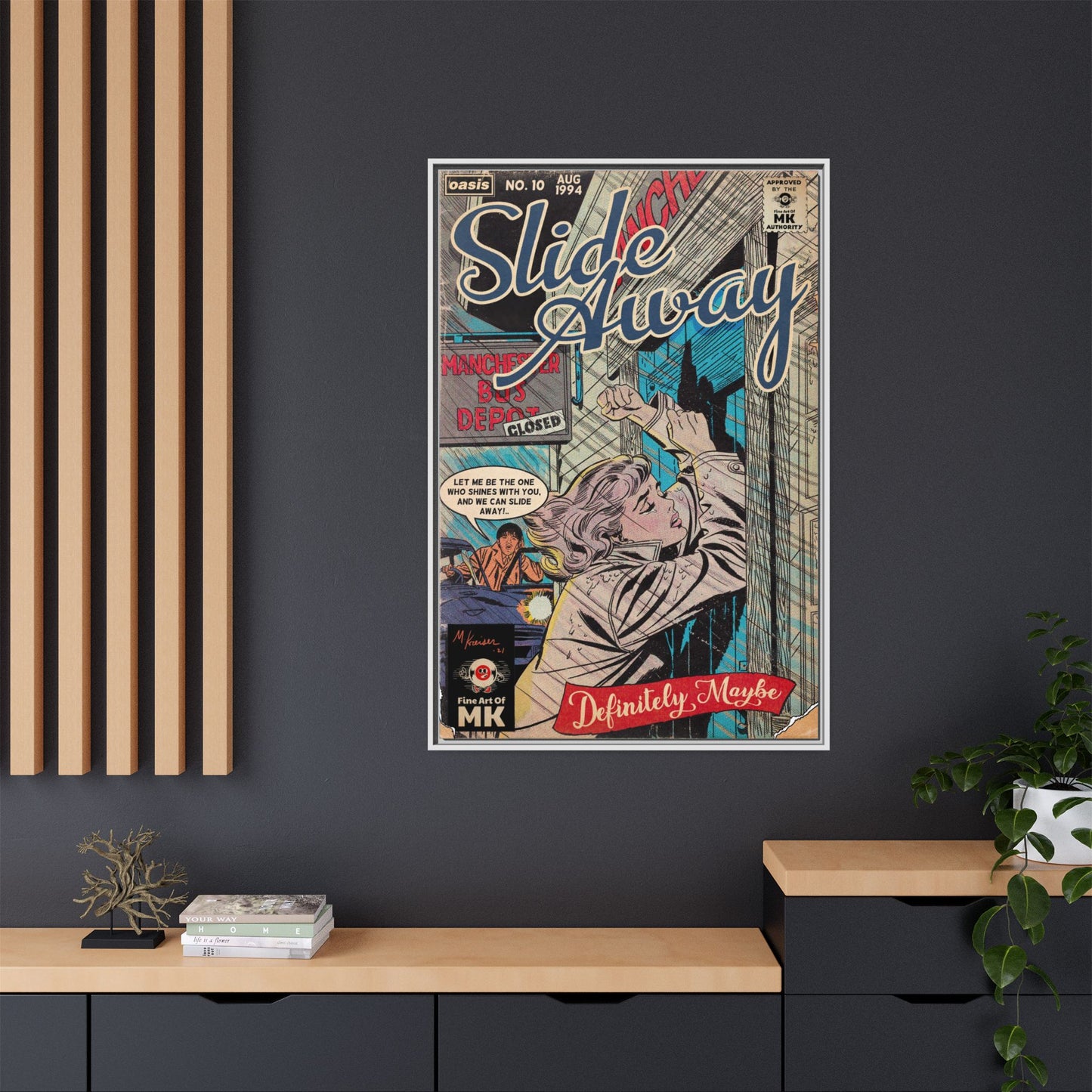 Oasis - Slide Away - Gallery Canvas Wraps, Vertical Frame