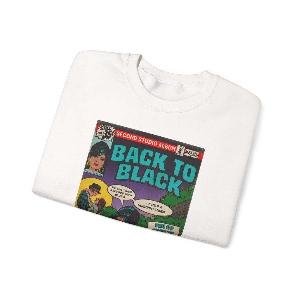 Back to Black - Unisex Heavy Blend™ Crewneck Sweatshirt
