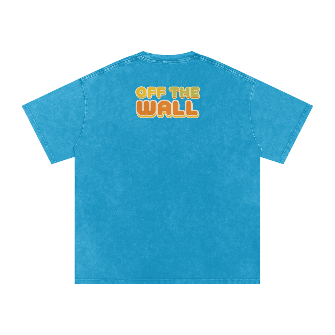 Off the Wall - Snow Washed Oversized Cotton T-Shirt