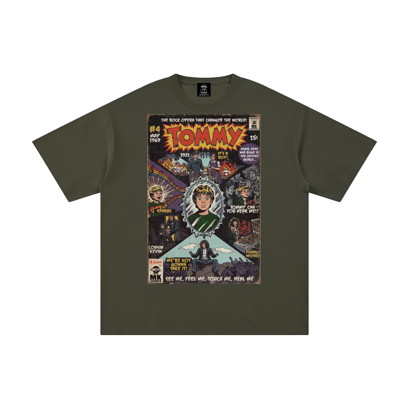 Tommy - Unisex Pure Cotton T-Shirt
