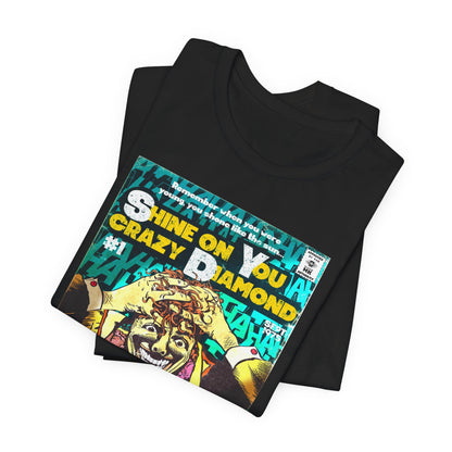 Pink Floyd - Shine on You crazy Diamond -  Unisex Jersey Short Sleeve Tee
