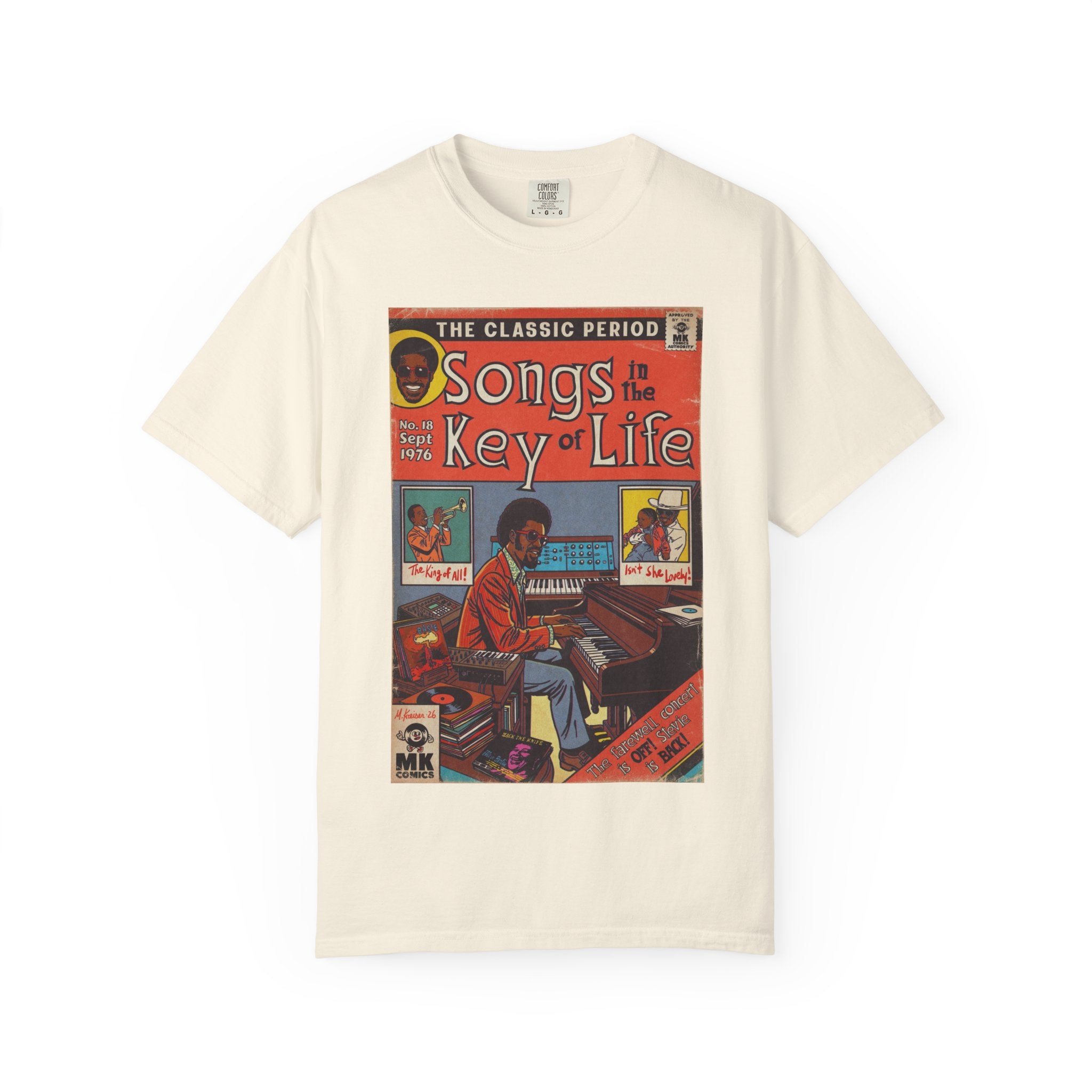 Songs in the Key of Life - Unisex Comfort Colors T-shirt