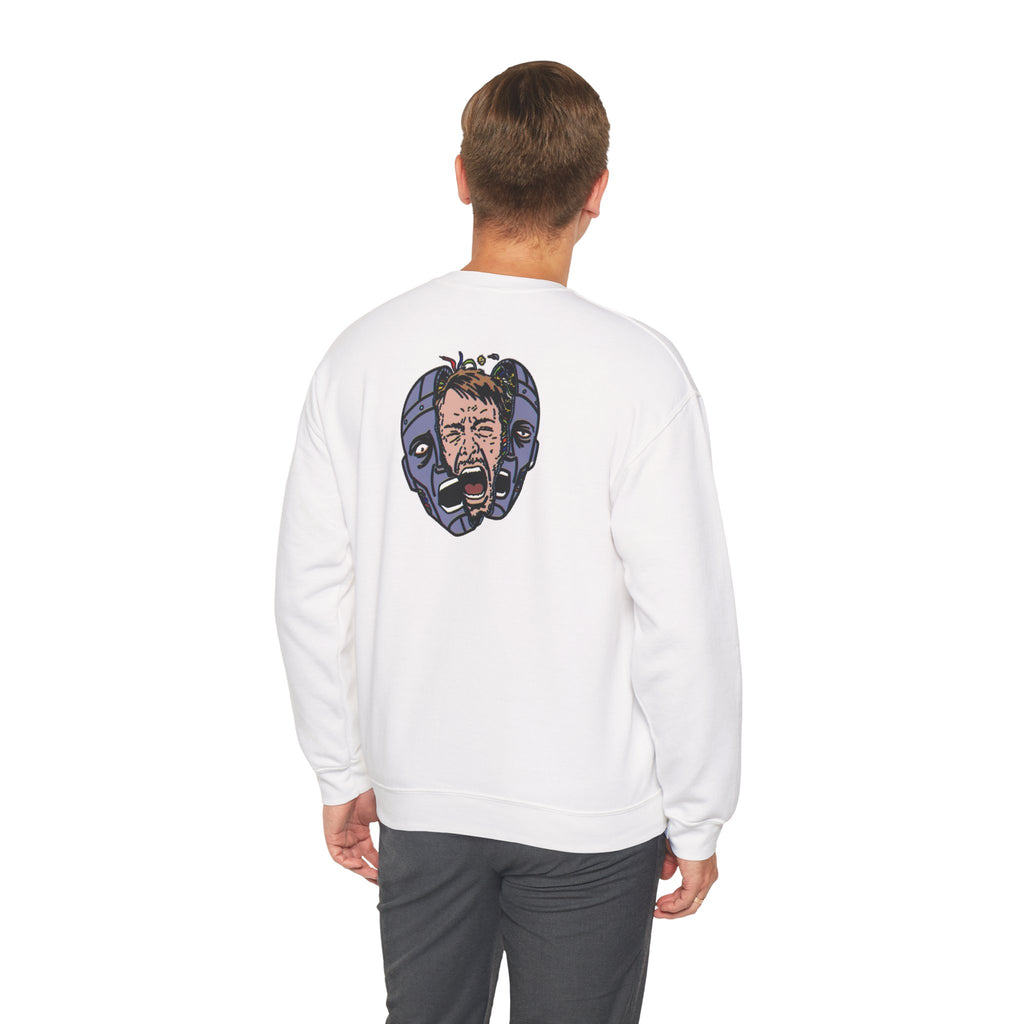 Paranoid Android - Unisex Heavy Blend™ Crewneck Sweatshirt